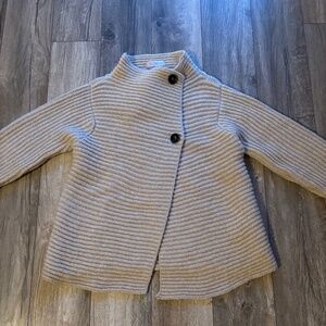 Cream wool Fisherman out of Ireland cardigan
